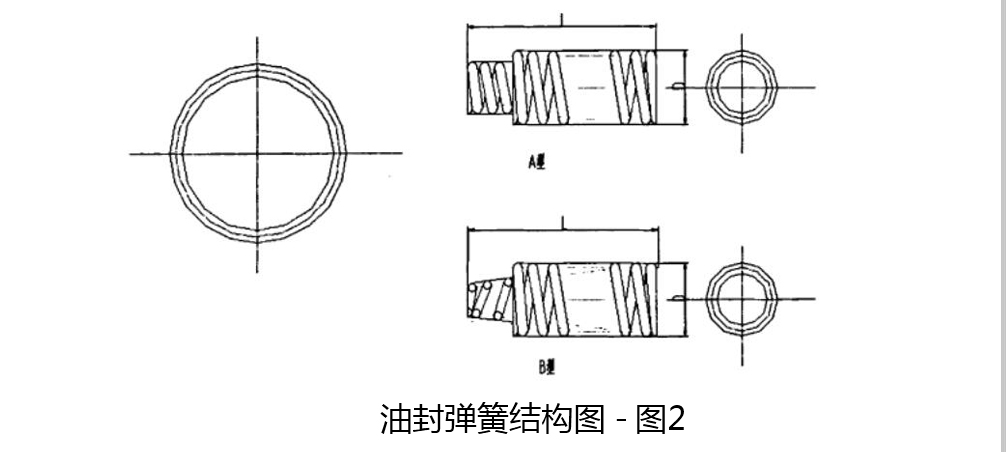 油封彈簧結構圖