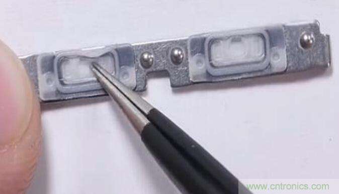 三星 note 的音量按鍵硅膠結構