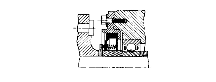 端面密封件結構應用原理圖