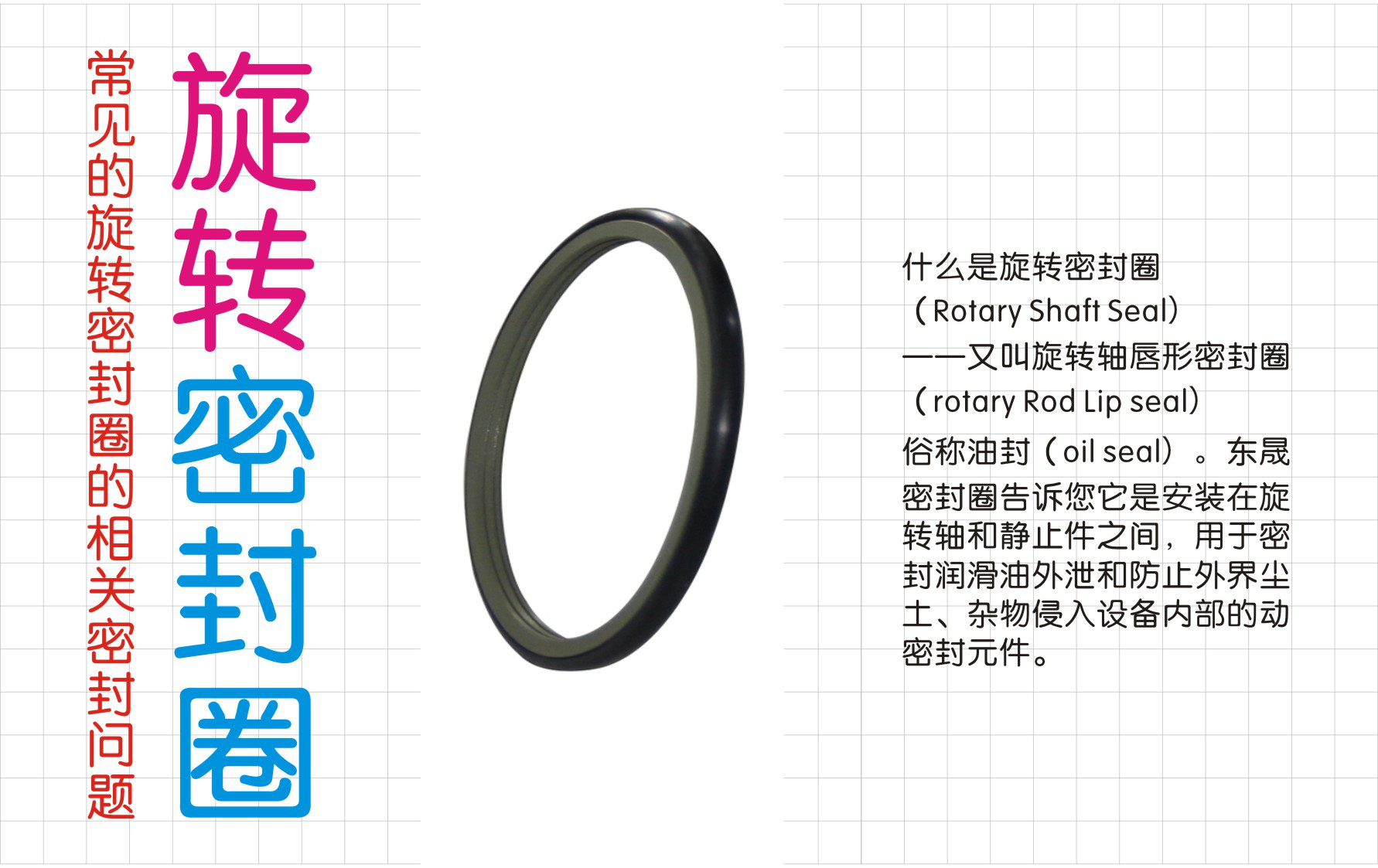 常見的旋轉(zhuǎn)密封圈的相關(guān)密封問(wèn)題？之一