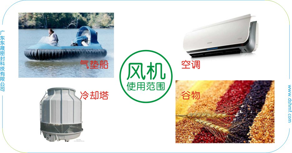 風機專用橡膠機械密封件的應用范圍（各行業適用范圍）