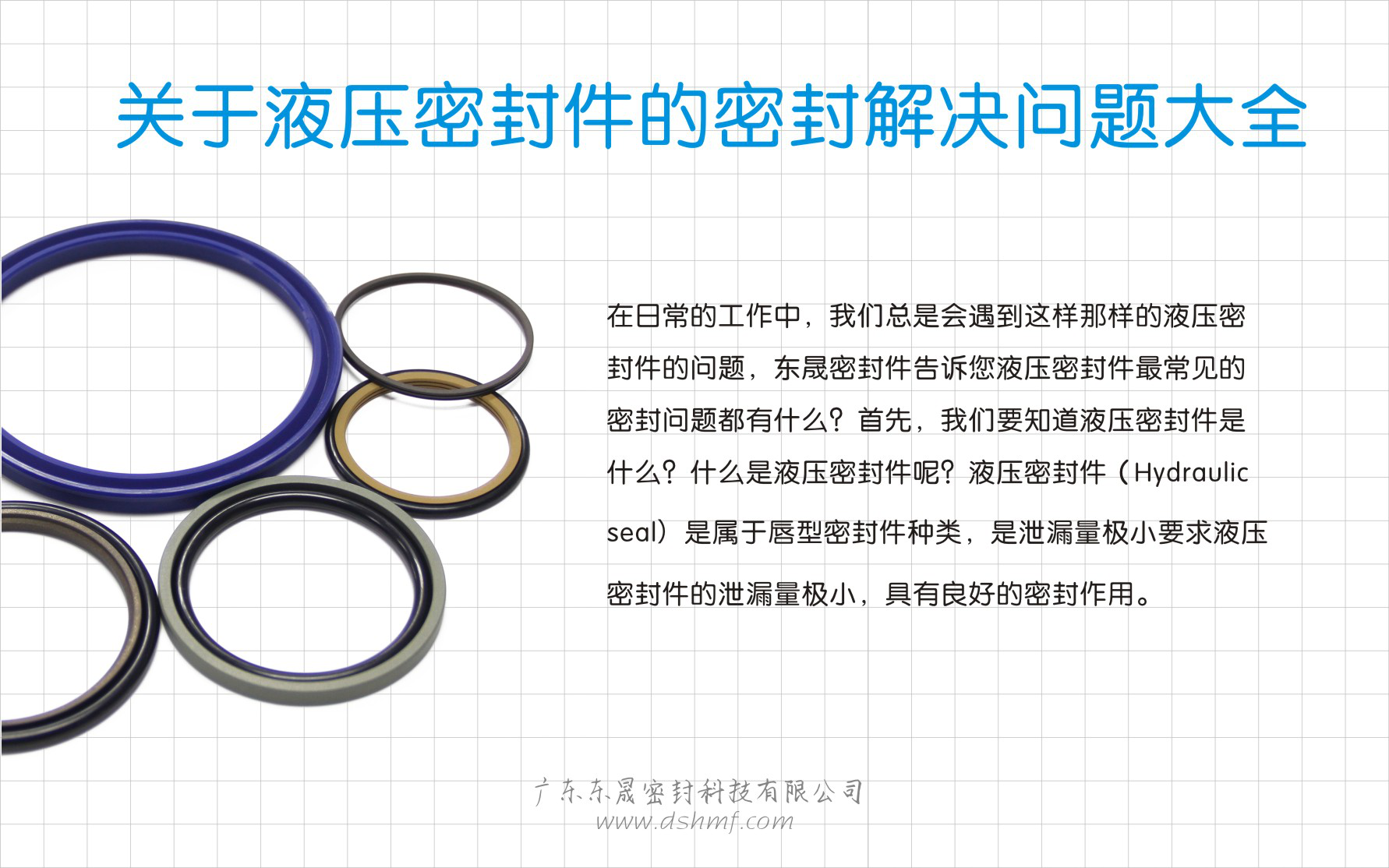 關于液壓密封圈的密封解決問題大全