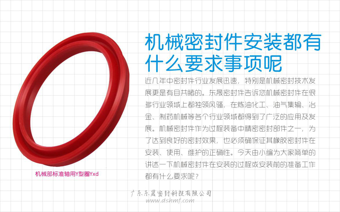 機械密封圈安裝都有什么要求事項呢？