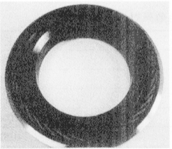 流體動(dòng)壓槽非接觸式壓縮密封件截面