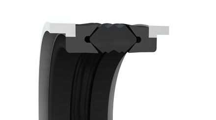 丁腈橡膠材料的橡膠唇型往復密封件密封圈油封截面切面圖1 丁腈橡膠材料的橡膠唇型往復密封件密封圈油封截面切面圖1