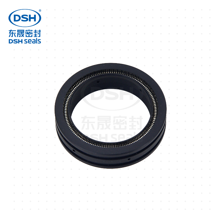 四氟雙向彈簧泛塞封密封圈 - 聚四氟乙烯PTFE橡膠材質液壓活塞泛塞封密封圈