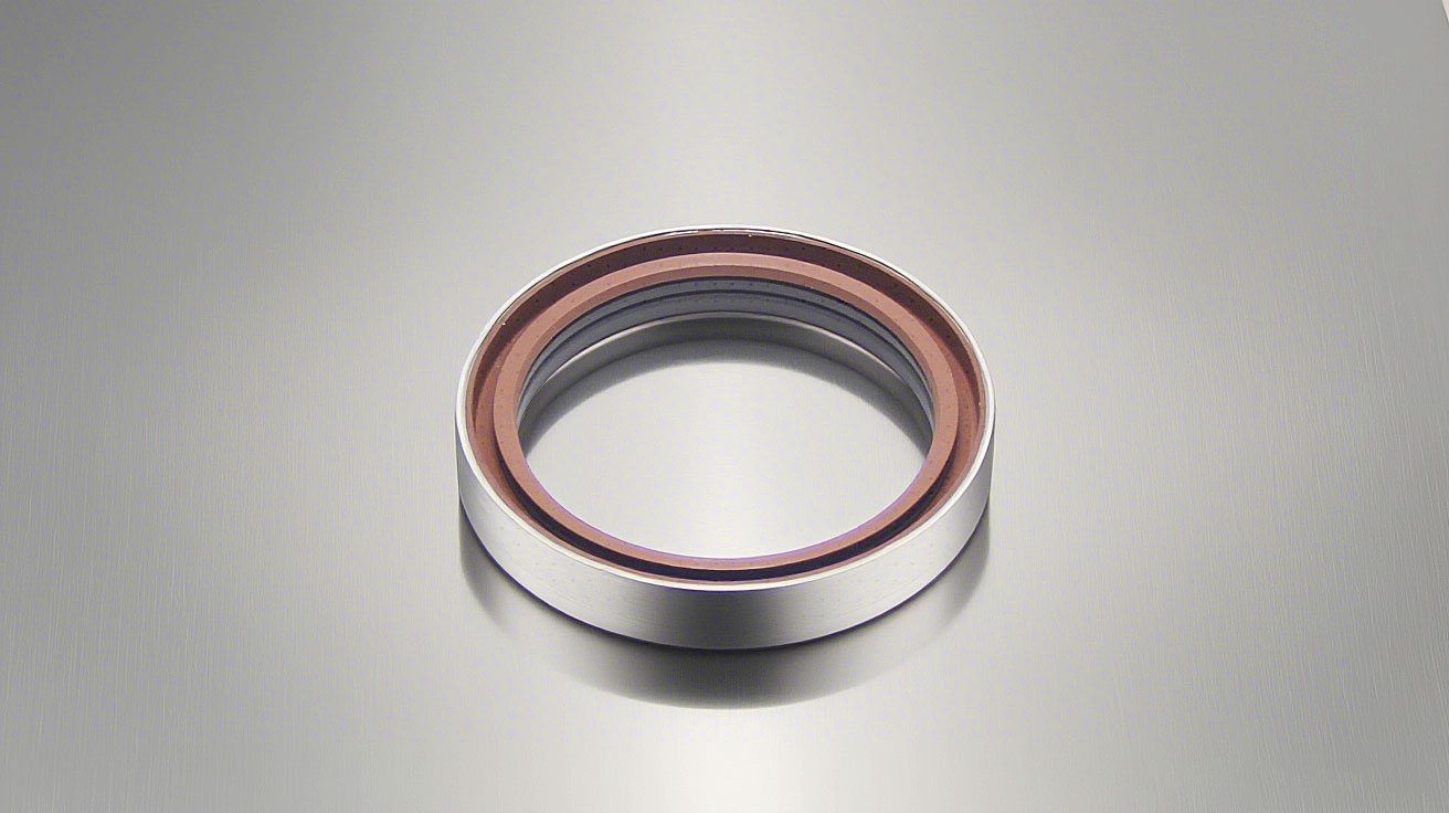 氟橡膠骨架油封---一種由氟橡膠密封材質(zhì)制成的骨架型油封密封件，廣泛應(yīng)用于各大行業(yè)中，如化工行業(yè)等