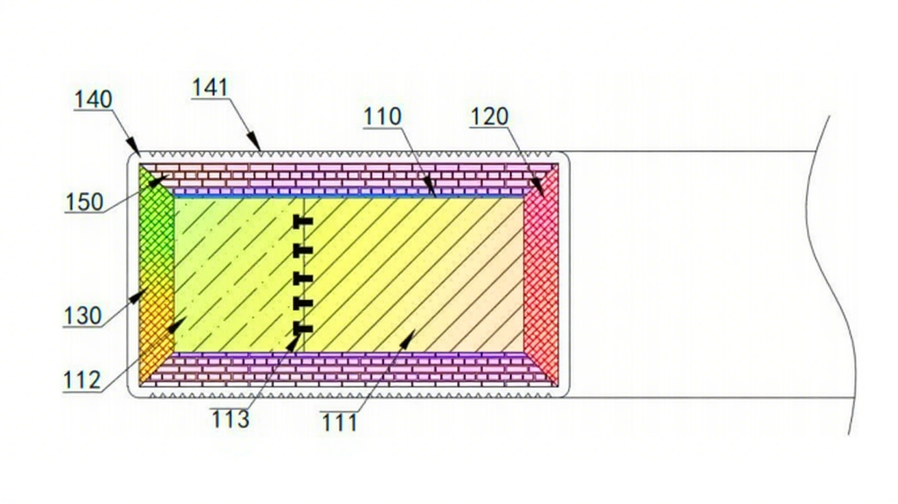 專利產(chǎn)品案例 ? 一種具有導電效果的密封件結構圖1