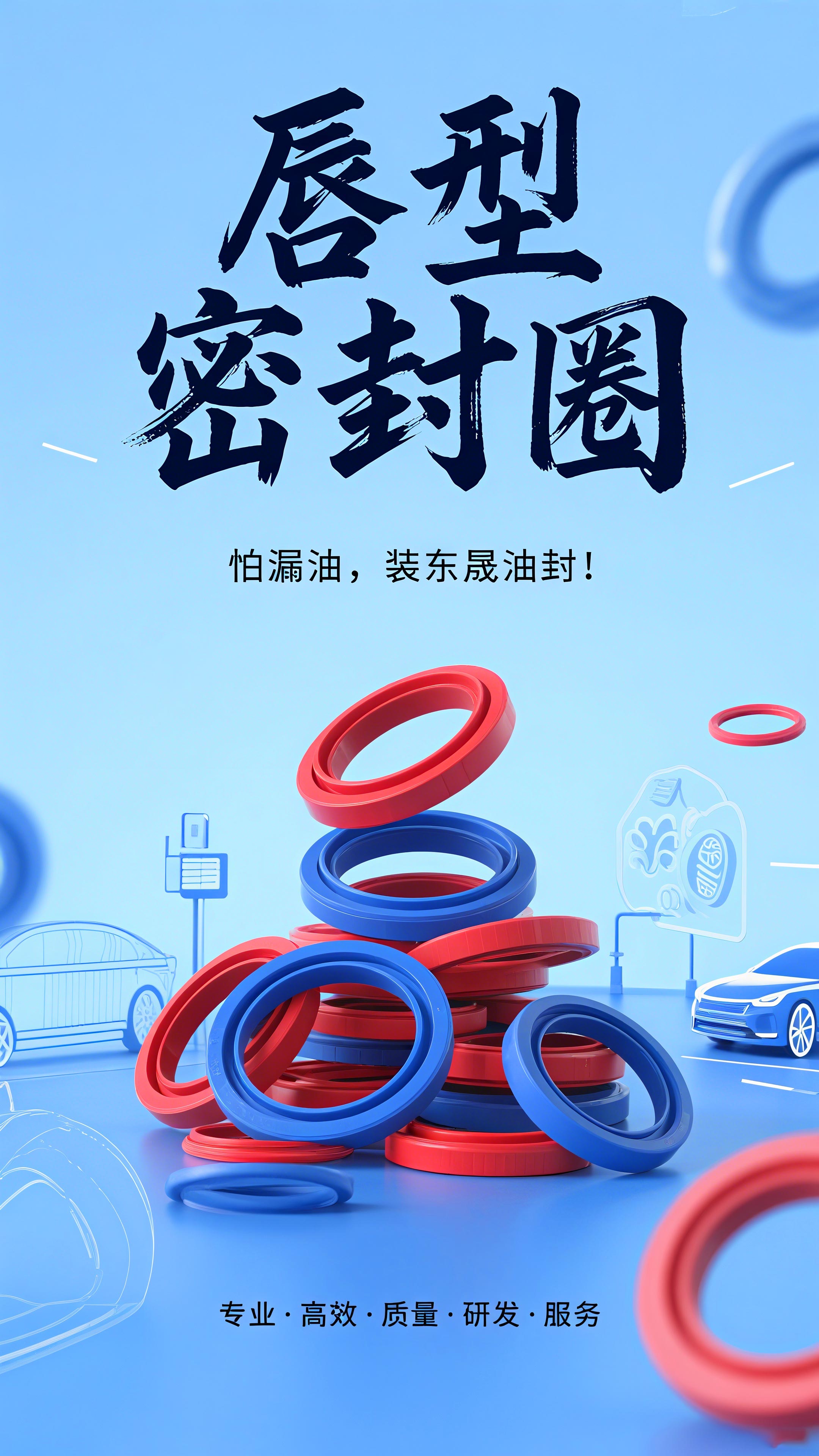 聚四氟乙烯唇型密封圈 (4)