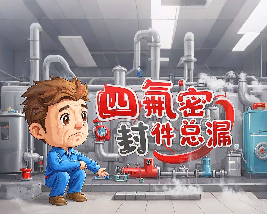 四氟密封件總漏案例丨可能是你安裝時(shí)3次“瞎折騰”!?
