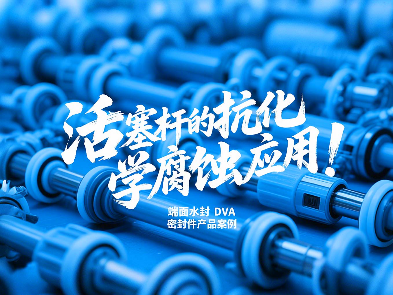 端面水封DVA密封件產品案例 ? 活塞桿的抗化學腐蝕應用!