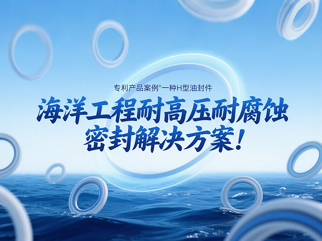 專(zhuān)利產(chǎn)品案例 ? 一種H型油封件：海洋工程耐高壓耐腐蝕的密封解決方案！