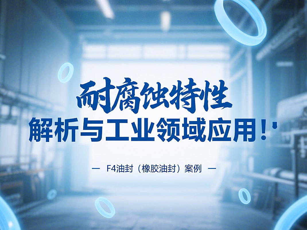 耐腐蝕的?F4油封(橡膠油封)的特性解析與工業領域應用!?