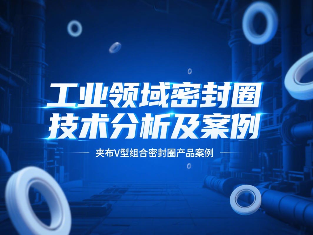 夾布V型組合密封件 ? 工業(yè)領(lǐng)域密封件技術(shù)分析及案例！