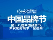 東晟密封件閃耀2024第十八屆中國品牌節(jié)，榮獲密封技術“金譜獎”
