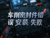 車削密封件安裝失敗案例丨工程師最怕的3個操作錯誤??？