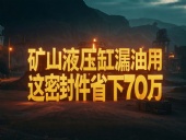 液壓缸老是漏油？礦山上用這密封件，一年省下70萬！?